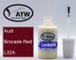 Preview: Audi, Brocade Red, L32A: 20ml Lackstift, von ATW Autoteile West.